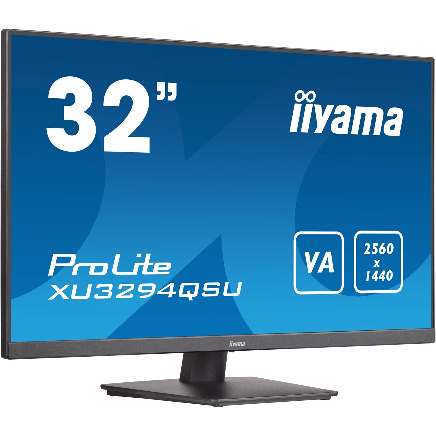 iiyama ProLite XU3294QSU-B1 computer monitor 80 cm (31.5") 2560 x 1440 pixels Wide Quad HD LCD Black