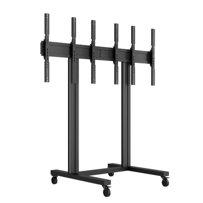 Multibrackets M Public Video Wall Stand Portrait 3-Screens 40-55'' Black