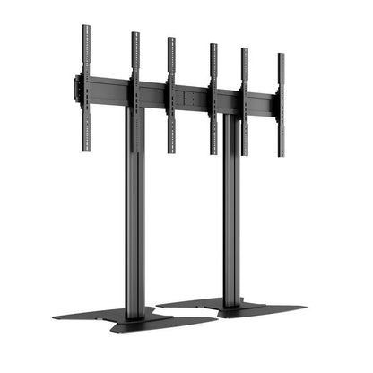 Multibrackets M Public Video Wall Stand Portrait 3-Screens 40-55'' Black