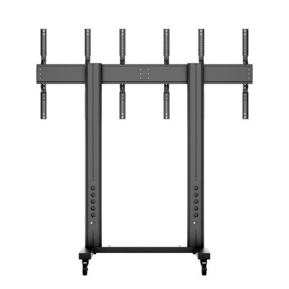 Multibrackets M Public Video Wall Stand Portrait 3-Screens 40-55'' Black