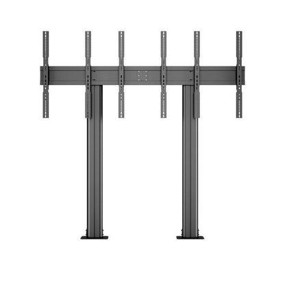 Multibrackets M Public Video Wall Stand Portrait 3-Screens 40-55'' Black