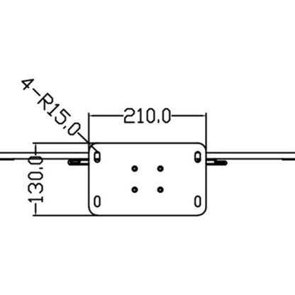 Multibrackets M Display Stand 180 Single Silver w. Floorbase