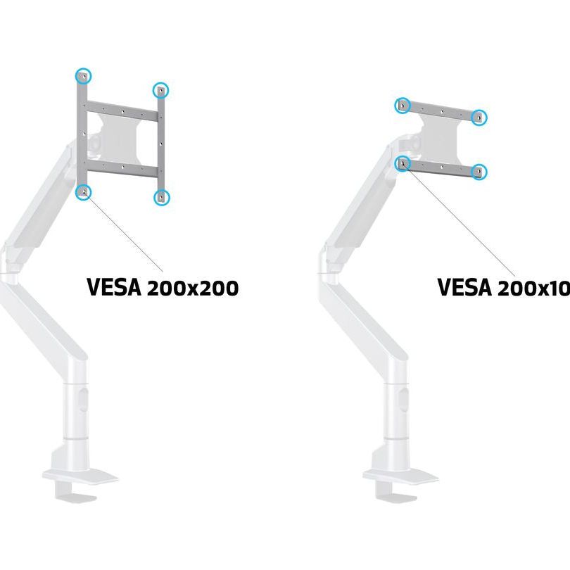 Multibrackets M Gas Lift VESA Adapter 200x200