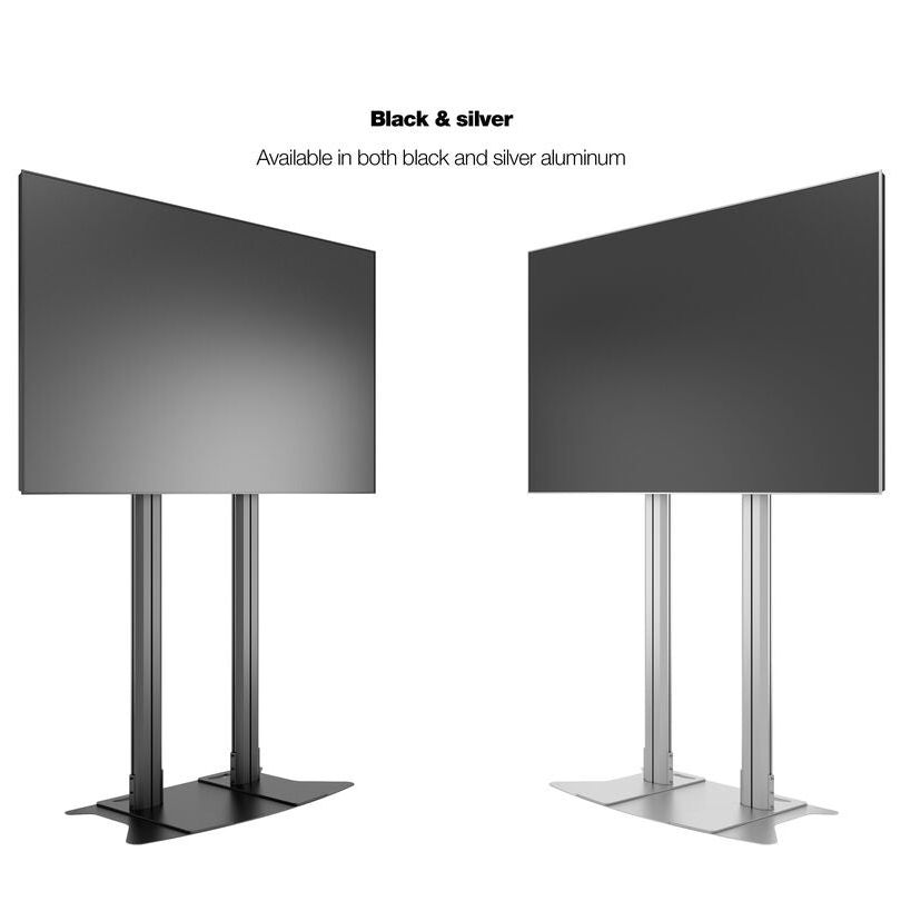 Multibrackets M Public Display Stand 210 Dual Pillar Floorbase Black