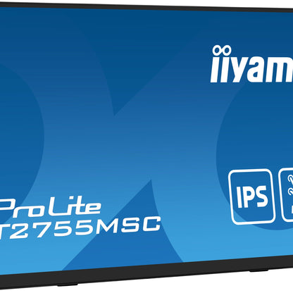 iiyama ProLite T2755MSC-B1 computer monitor 68.6 cm (27") 1920 x 1080 pixels Full HD LED Touchscreen Tabletop Black