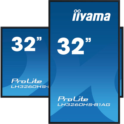 iiyama PROLITE Digital A-board 80 cm (31.5") LED Wi-Fi 500 cd/m² Full HD Black Built-in processor Android 11 24/7