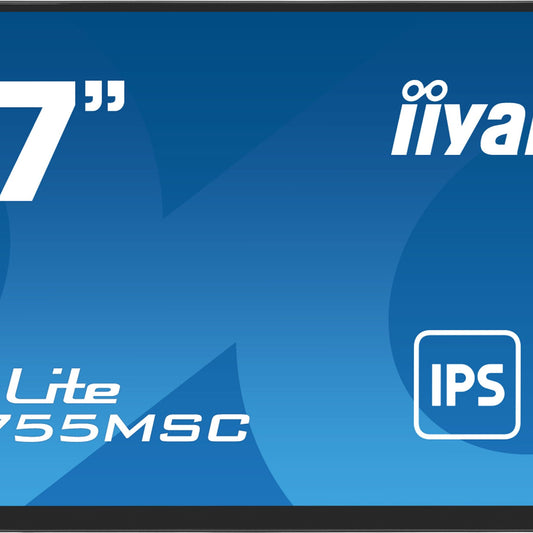 iiyama ProLite T2755MSC-B1 computer monitor 68.6 cm (27") 1920 x 1080 pixels Full HD LED Touchscreen Tabletop Black