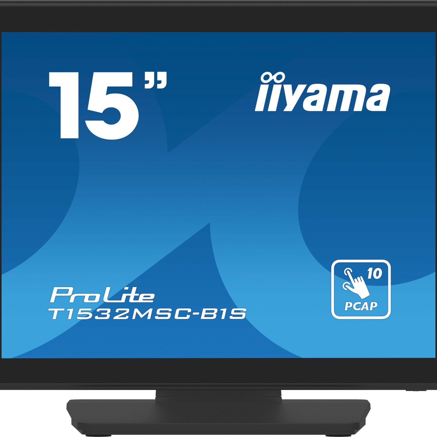 iiyama ProLite T1532MSC-B1S computer monitor 38.1 cm (15") 1024 x 768 pixels XGA LCD Touchscreen Black