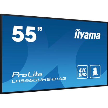 iiyama ProLite LH5560UHS-B1AG 55" 4K UHD LED IPS Display with WiFi and Android OS