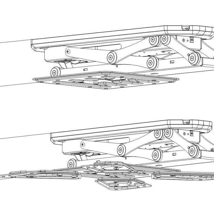 Multibrackets M Motorized Ceiling Mount 32"-55"