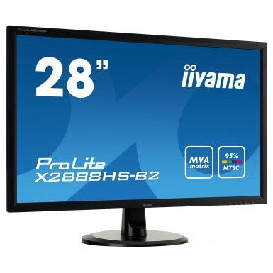 iiyama ProLite X2888HS-B2 computer monitor 71.1 cm (28") 1920 x 1080 pixels Full HD LED Black