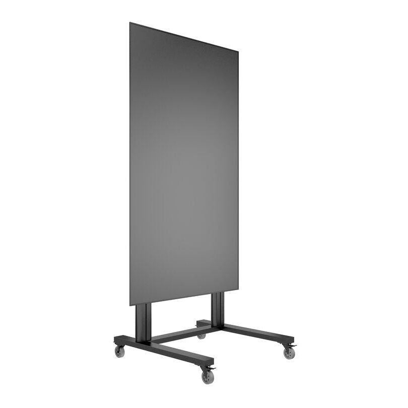 Multibrackets M Public Display Stand 180 Dual Pillar Wheelbase Black
