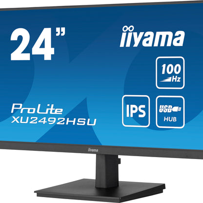 iiyama ProLite XU2492HSU-B6 24" IPS 1920 x 1080 pixels Full HD LED Display Black