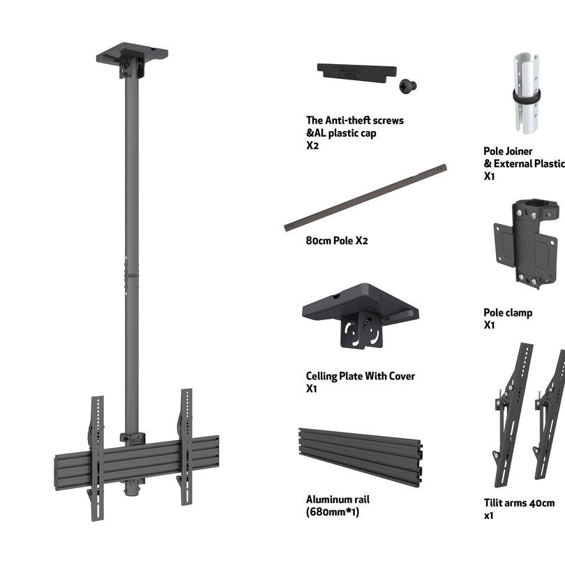 Multibrackets M Ceiling Mount Pro MBC1U