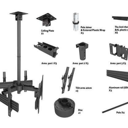 Multibrackets M Ceiling Mount Pro MBC3U