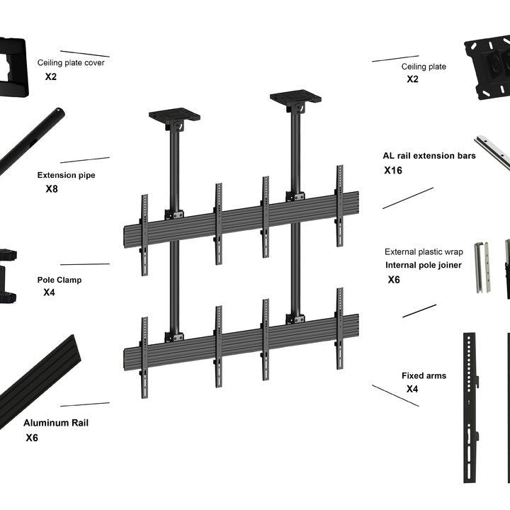 Multibrackets M Ceiling Mount Pro MBC2X2U