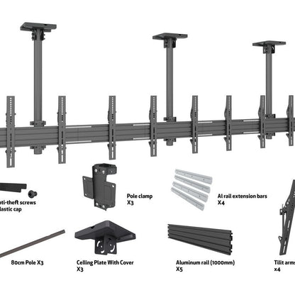 Multibrackets M Menu Board Mount Pro MBC4X1U