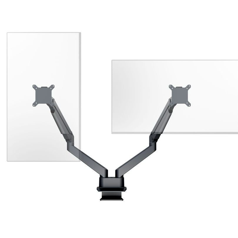 Multibrackets M VESA Gas Lift Arm Dual Side by Side Black