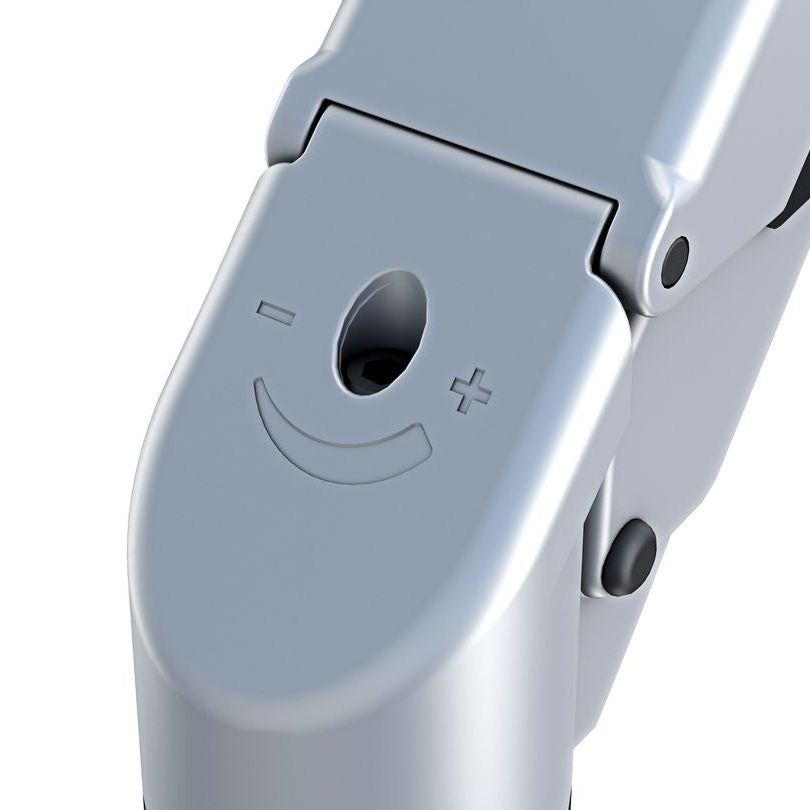 Multibrackets M VESA Gas Lift Arm Dual Side by Side Silver