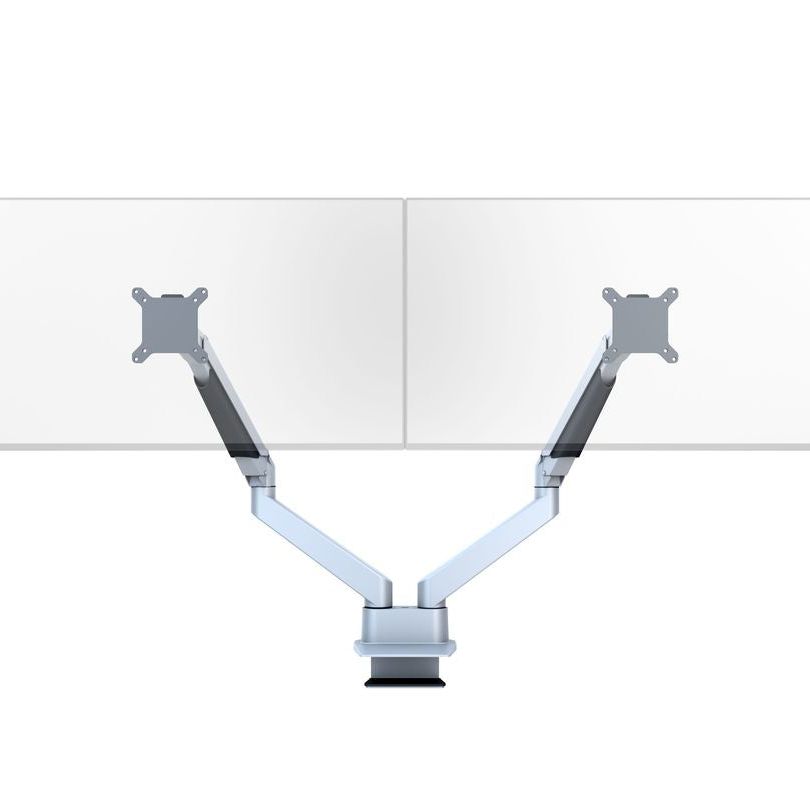 Multibrackets M VESA Gas Lift Arm Dual Side by Side Silver