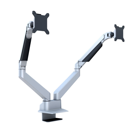 Multibrackets M VESA Gas Lift Arm Dual Side by Side Silver