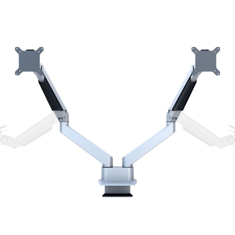 Multibrackets M VESA Gas Lift Arm Dual Side by Side Silver