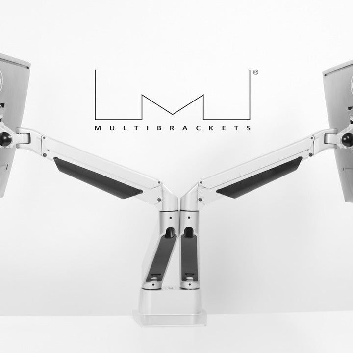 Multibrackets M VESA Gas Lift Arm Dual Side by Side Silver