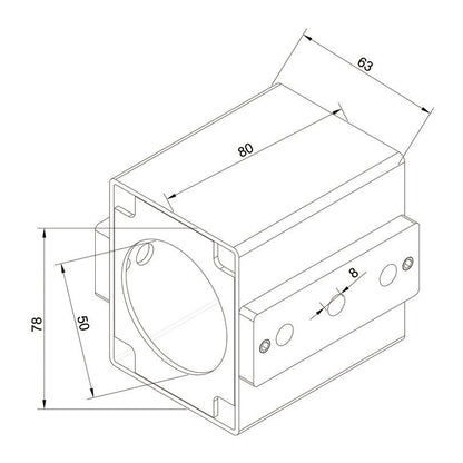 Multibrackets M Pro Series - Pole Drill Fixture