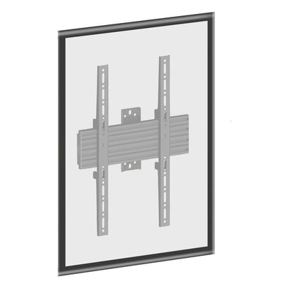 Multibrackets M Wallmount Pro MBSTH1UP 200x600 Fixed Black