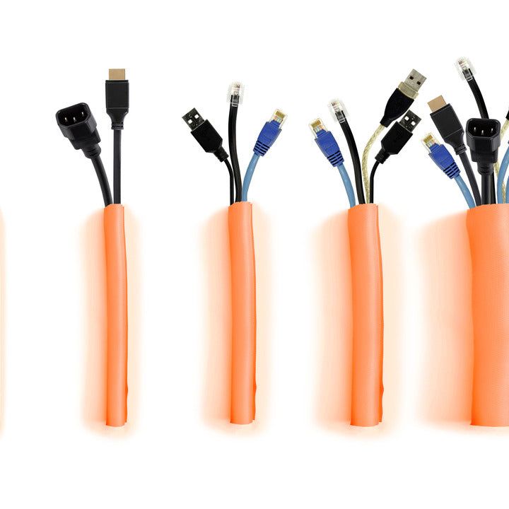 Multibrackets M Universal Cable Sock Self Wrapping 10mm Orange 25m