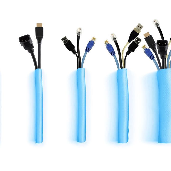 Multibrackets M Universal Cable Sock Self Wrapping 19mm Blue 25m