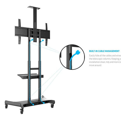 Multibrackets M Public Floorstand Basic 180 incl shelf & camera holder