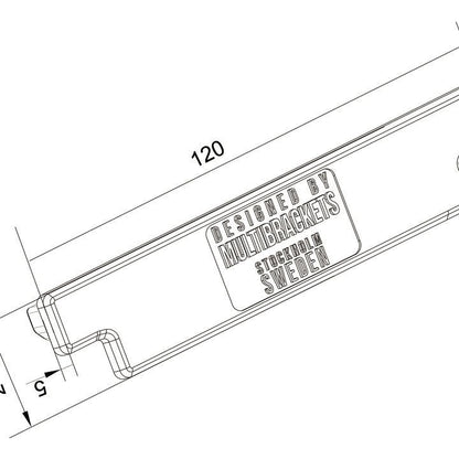 Multibrackets M Pro Series - Rail End Cover