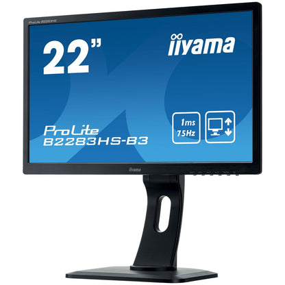 iiyama ProLite B2283HS-B3 22" LED Full HD Display Black