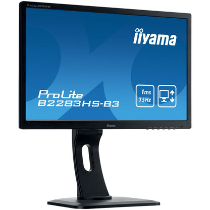 iiyama ProLite B2283HS-B3 22" LED Full HD Display Black