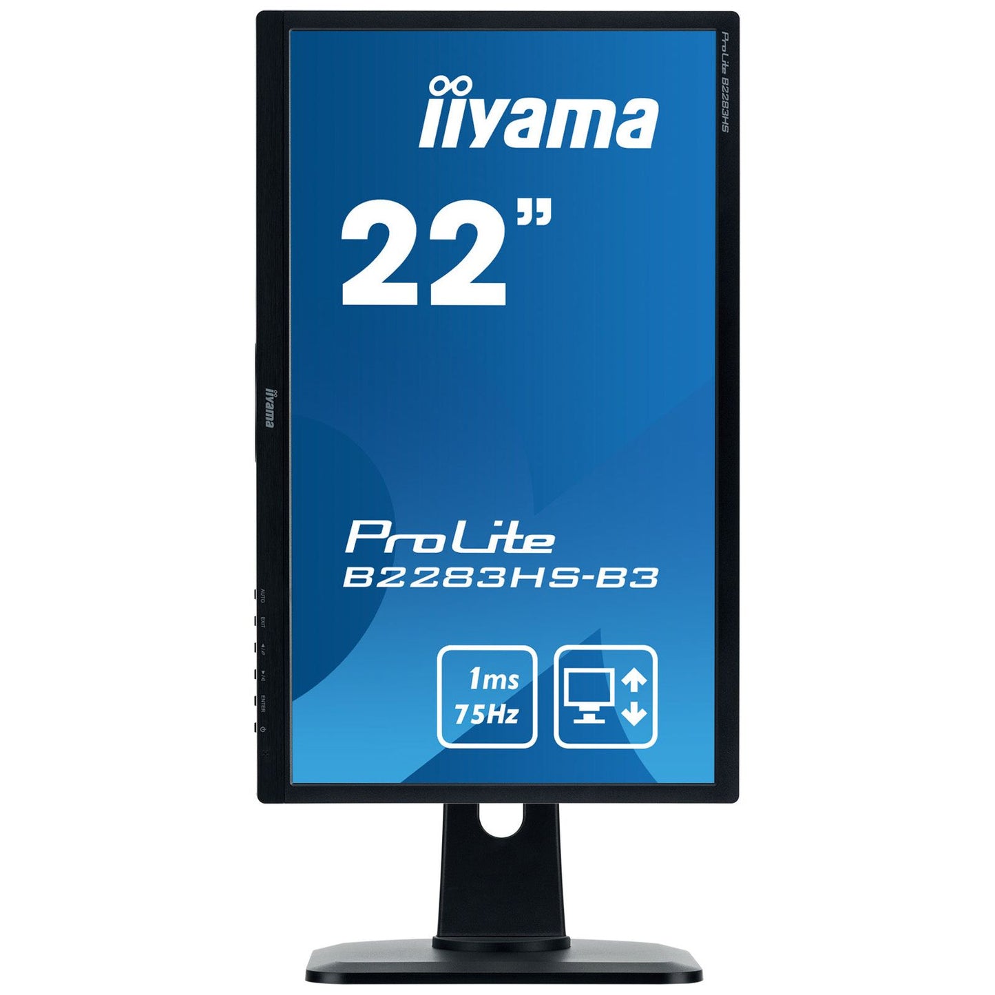 iiyama ProLite B2283HS-B3 22" LED Full HD Display Black