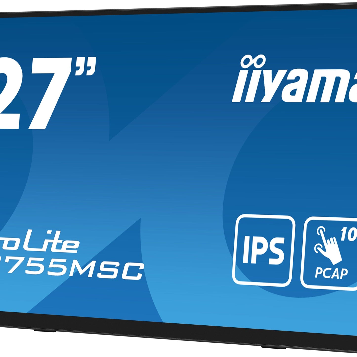 iiyama ProLite T2755MSC-B1 computer monitor 68.6 cm (27") 1920 x 1080 pixels Full HD LED Touchscreen Tabletop Black