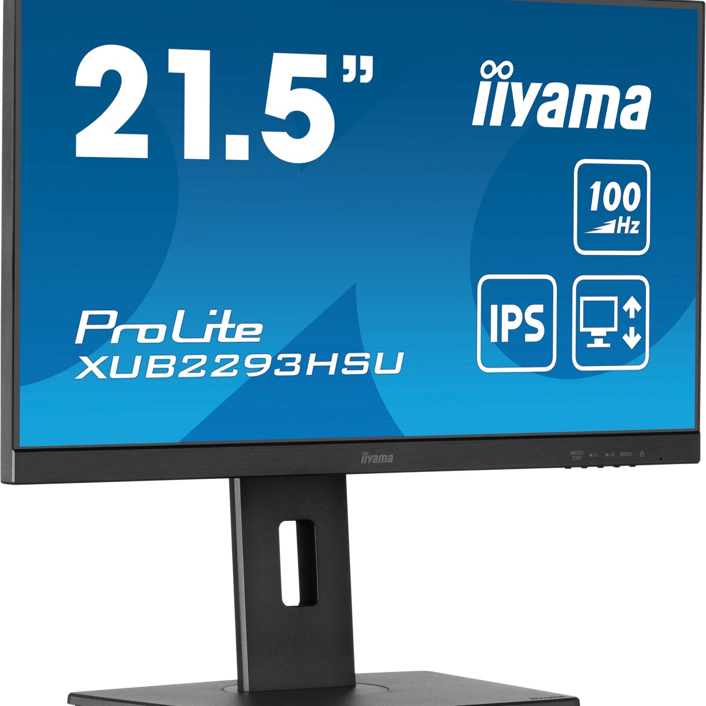 iiyama ProLite XUB2293HSU-B6 24" 1920 x 1080 pixels Full HD LED IPS Display