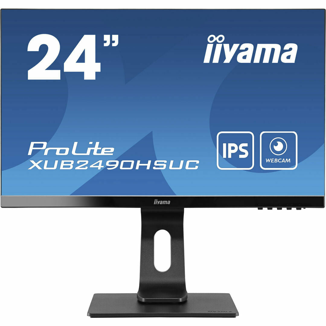 iiyama ProLite XUB2490HSUC-B1 24" IPS LCD Monitor with FHD Webcam