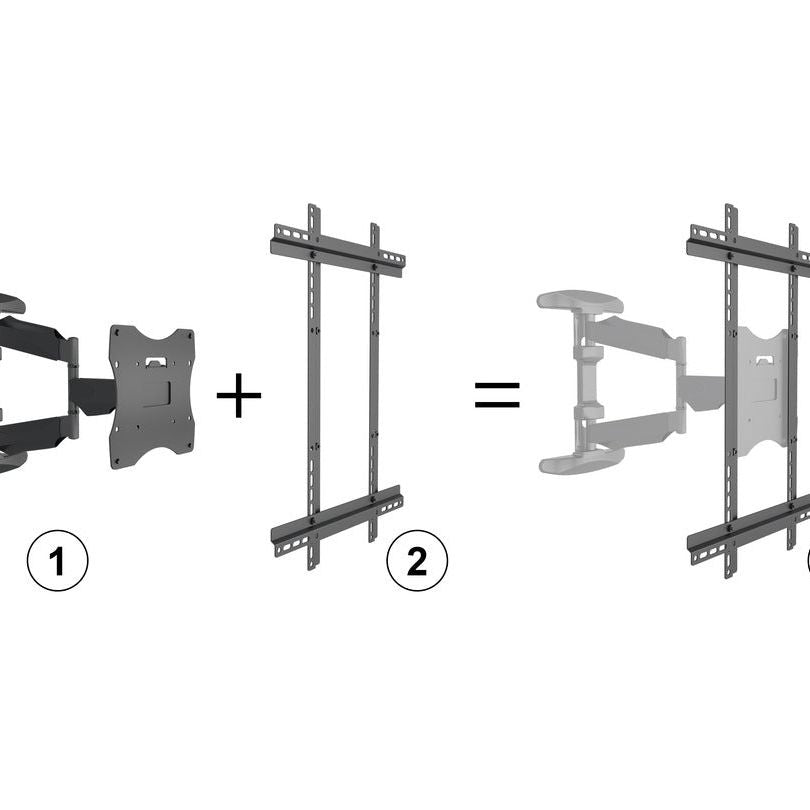 Multibrackets M VESA Extension Kit Full Motion 600x400