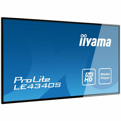 iiyama ProLite LE4340S-B3 43” Full HD professional large format display with USB Media Playback