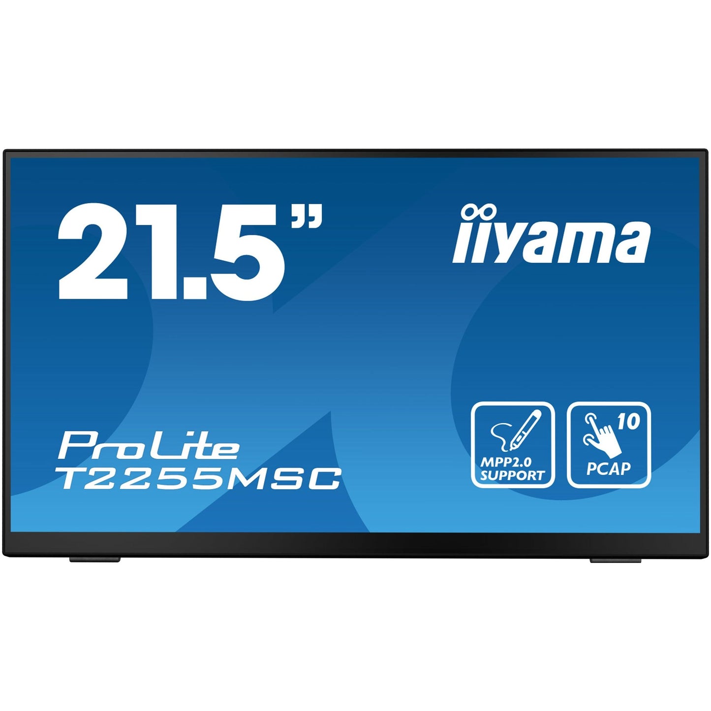 iiyama ProLite T2255MSC-B1 22" PCAP Full HD Touchscreen with Kickstand and MPP2.0 Pen Support