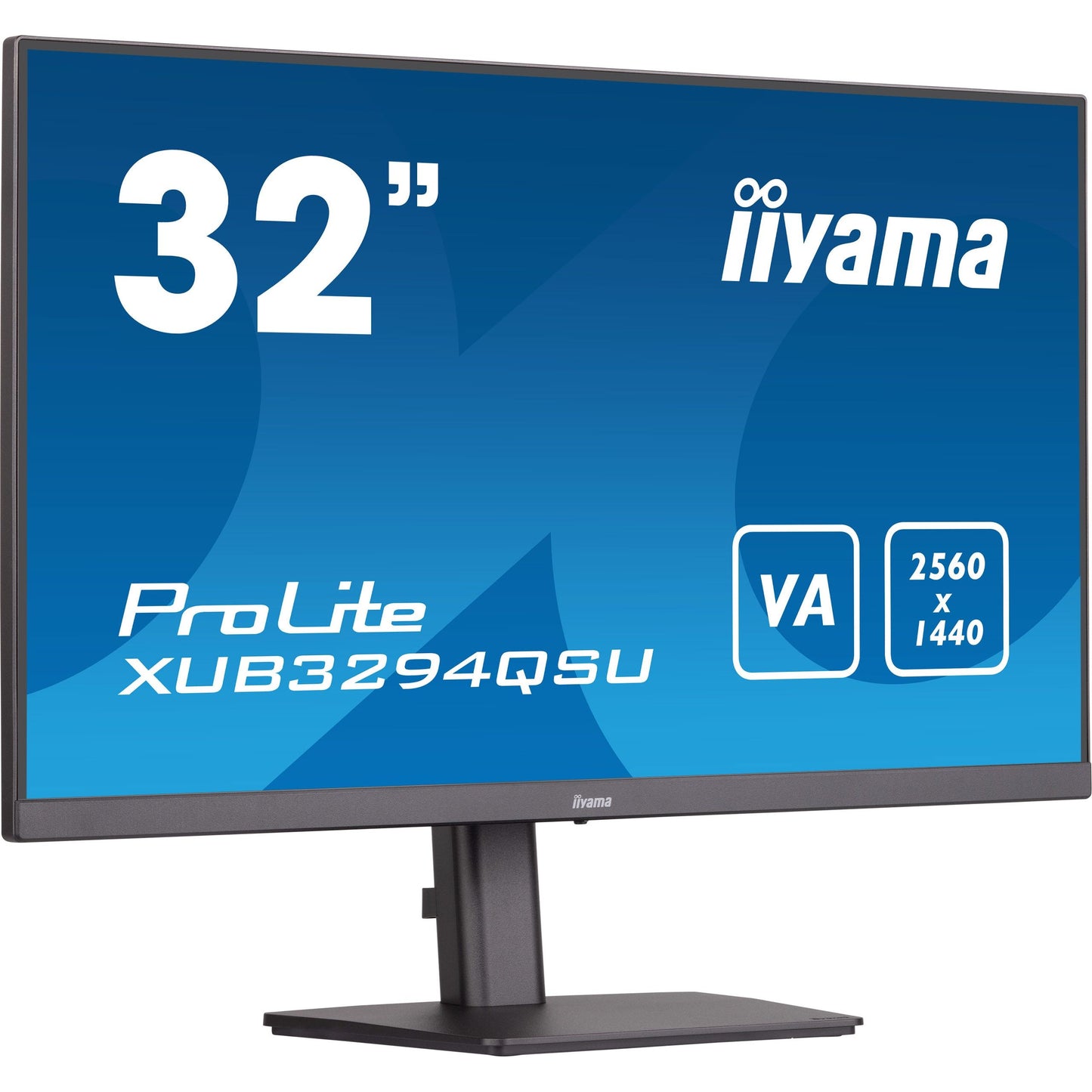 iiyama ProLite XUB3294QSU-B1 computer monitor 80 cm (31.5") 2560 x 1440 pixels Wide Quad HD LCD Black