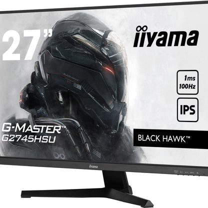 iiyama G-MASTER G2745HSU-B1 Black Hawk with IPS Panel Technology and 1ms MPRT