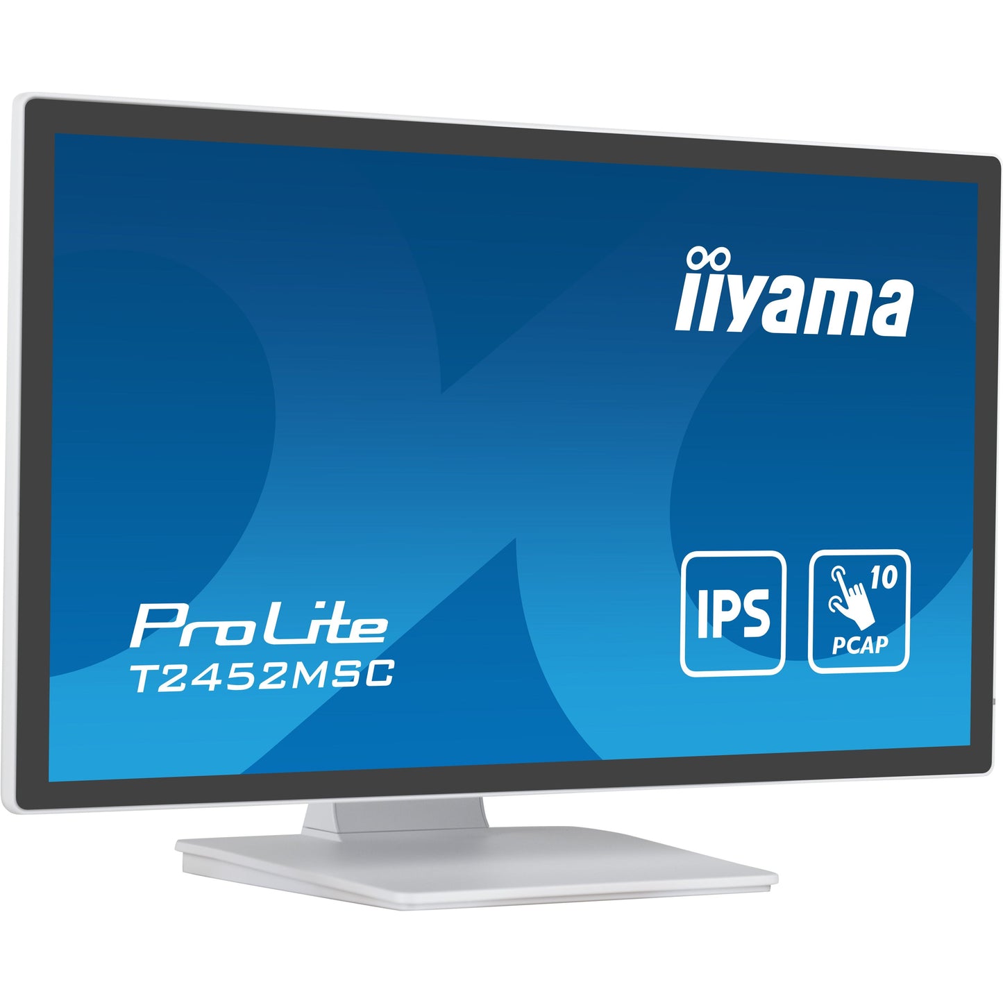 iiyama ProLite computer monitor 60.5 cm (23.8") 1920 x 1080 pixels Full HD LCD Touchscreen Multi-user White