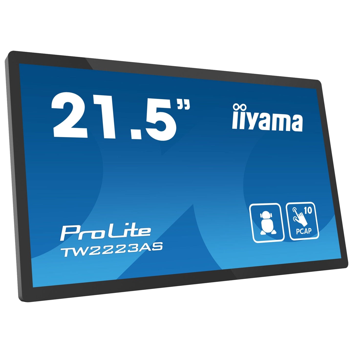 iiyama Prolite TW2223AS-B1 21.5" PCAP 10p Edge-to-Edge Touchscreen PC with Android OS