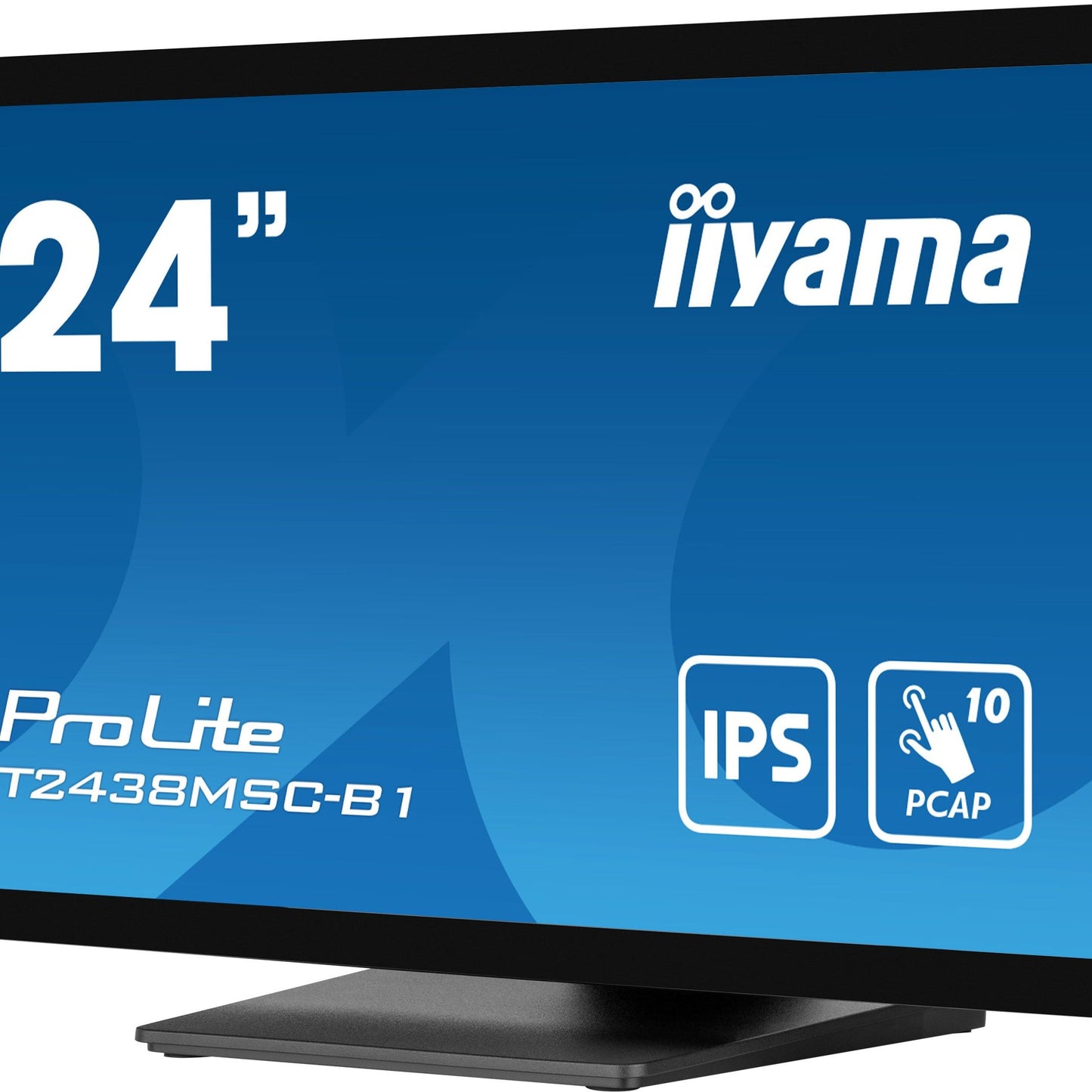 iiyama ProLite computer monitor 60.5 cm (23.8") 1920 x 1080 pixels Full HD LED Touchscreen Black