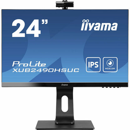 iiyama ProLite XUB2490HSUC-B1 24" IPS LCD Monitor with FHD Webcam