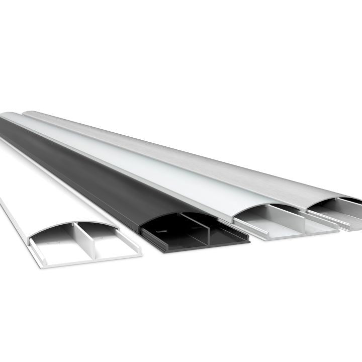 Multibrackets M Cable Cover SS White 75mm W - 1600mm L