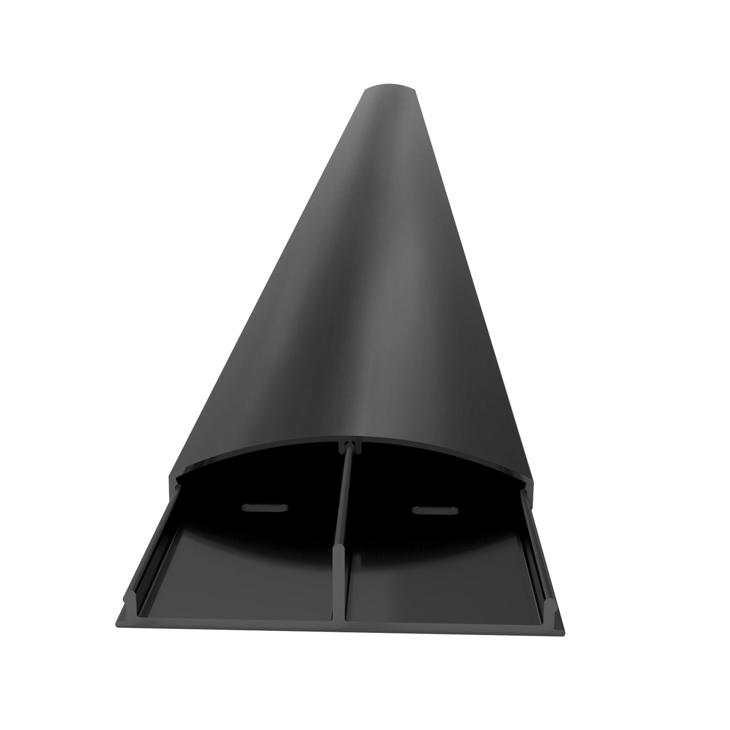 Multibrackets M Cable Cover SS Black 75mm W - 1600mm L